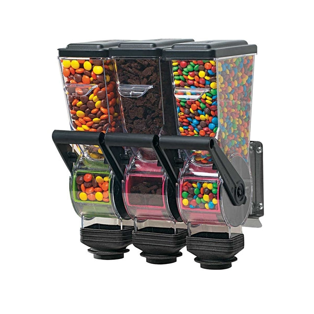 SlimLine Dry Food & Candy Dispenser | Triple 1.4 L