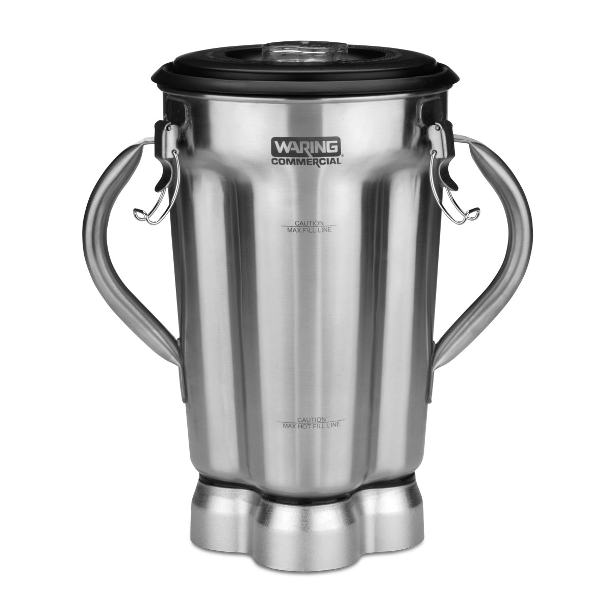 CAC72 - Two-Handle 1-Gallon Stainless Steel Container with Blade Assembly & Lid