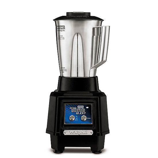 TBB145S4 "Torq 2.0" Medium-Duty Blender with 48 oz Stainless Steel Jar by Waring Commercial