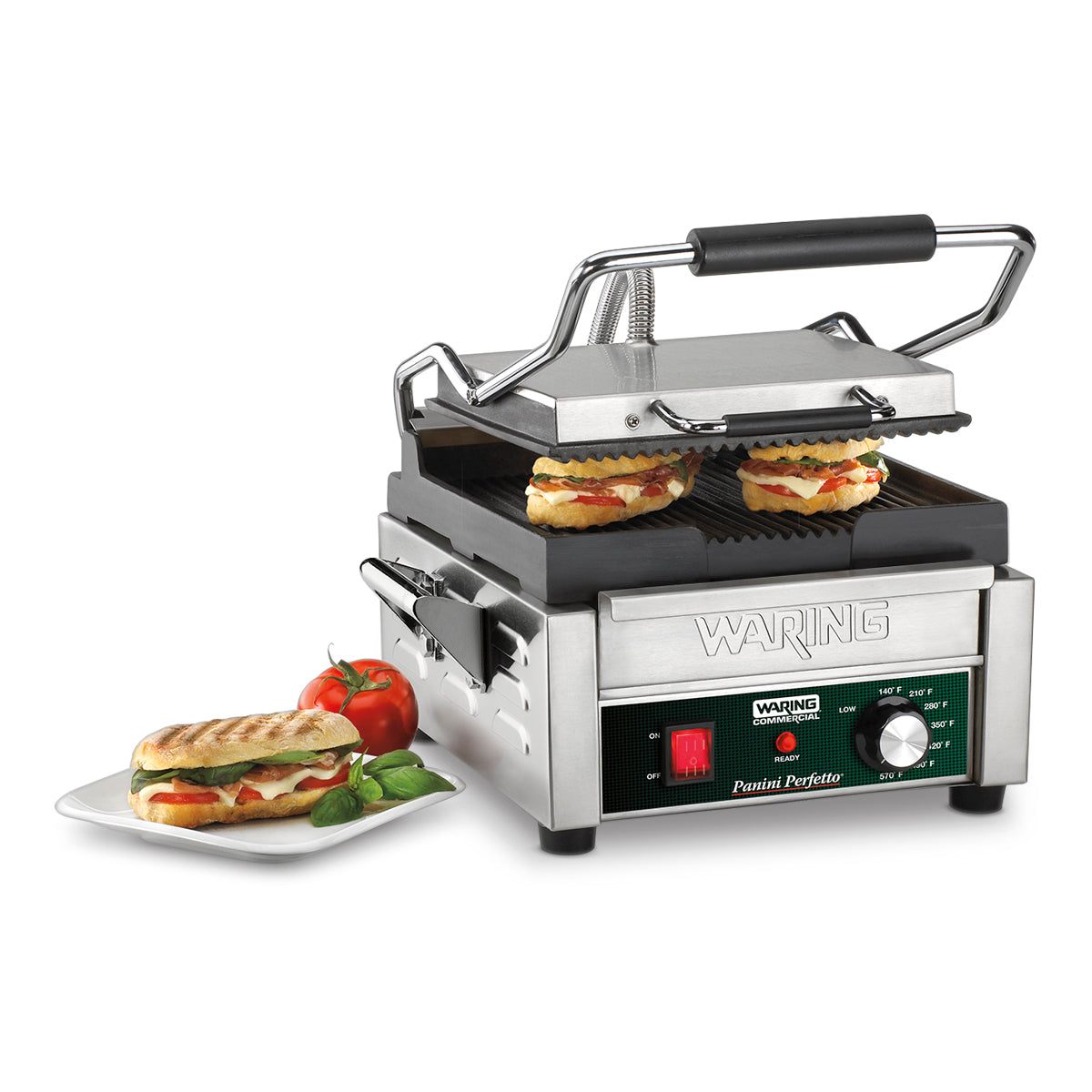 WPG150 Panini Perfetto - Compact Panini Grill by Waring Commercial